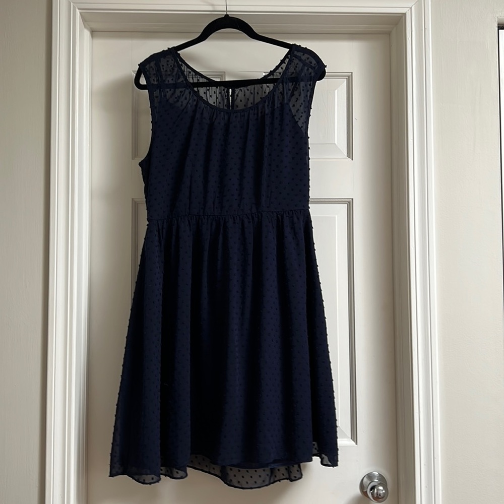 NWT J. Crew Factory Swiss Dot dress